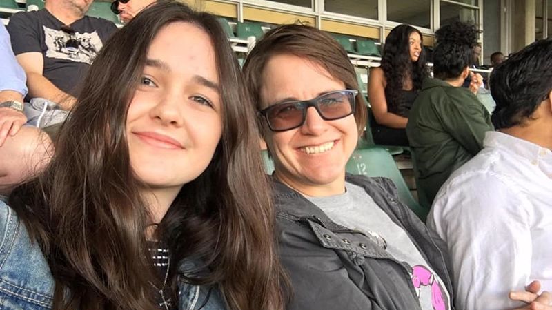News24 opinions editor Vanessa Banton and her daughter