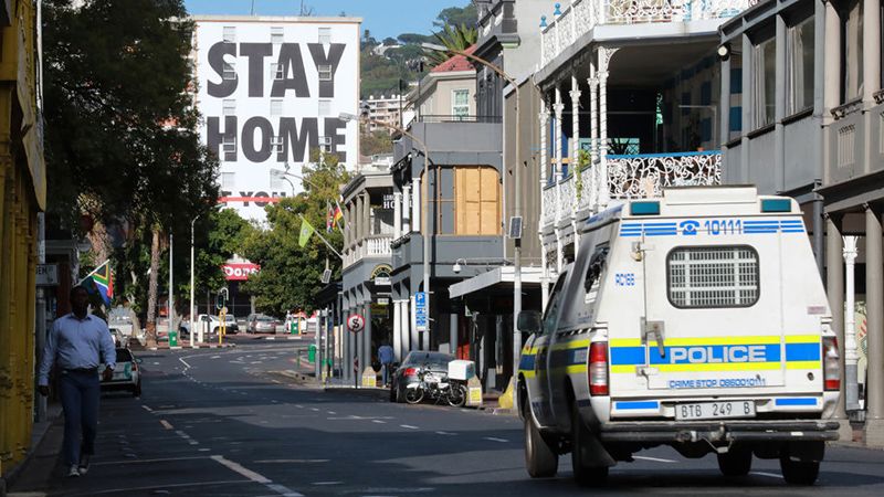 Stay home billboard