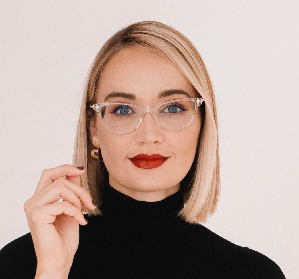 A portrait of Mia Spies